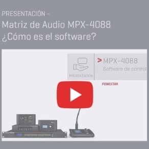 Matriz de audio MPX-4088