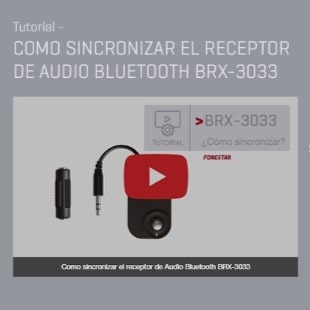 Receptor de audio bluetooth BRX-3033