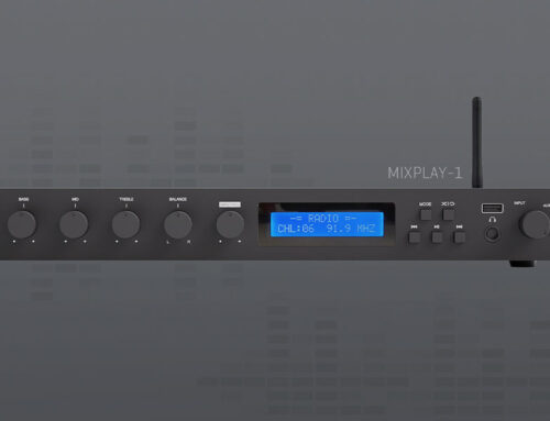 New product: MIXPLAY-1. Your all-in-one audio centre.