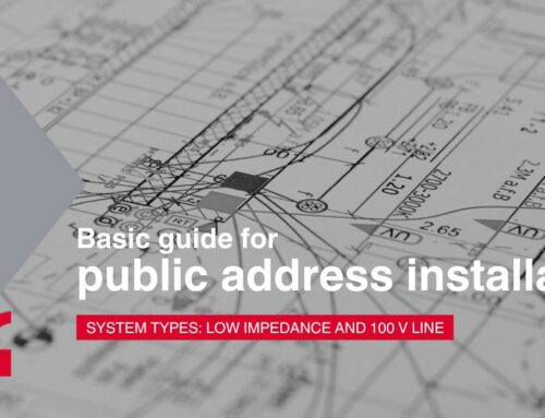 Basic guide for public address installations: system types: low impedance and 100 V line