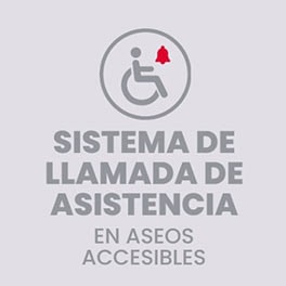 Fonestar-Sistema de llamada de asistencia en aseos accesibles