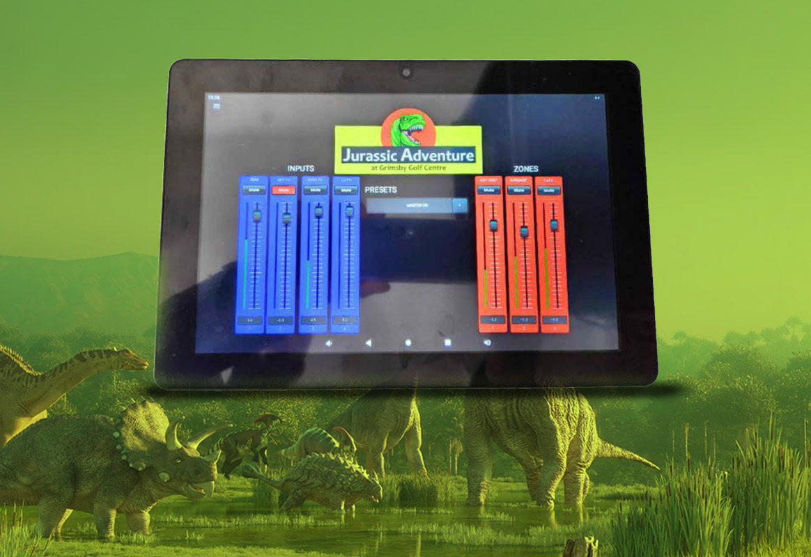 Sistema de audio zonificado para instalaciones deportivas