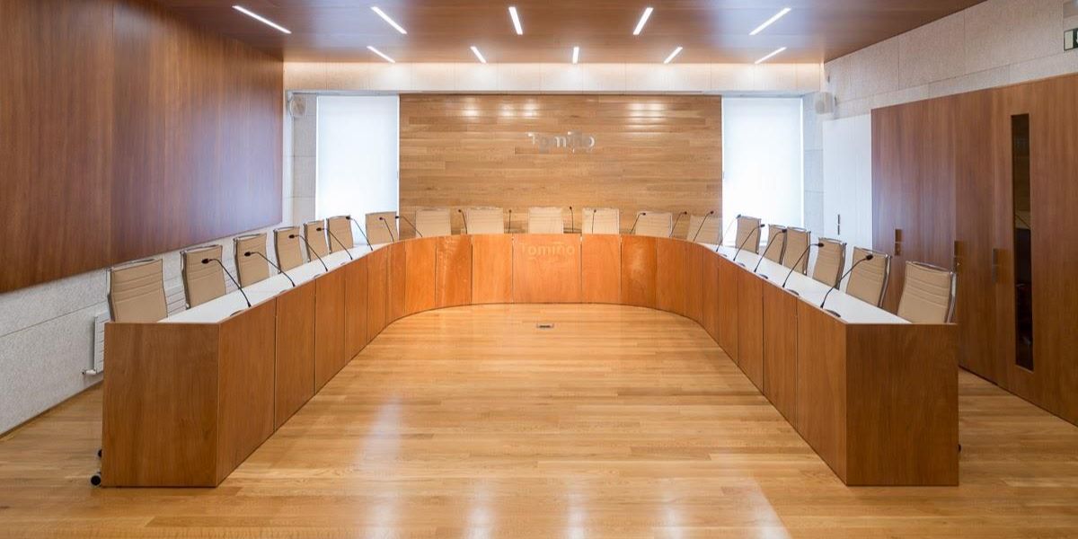 Fonestar-Salón de plenos del Ayuntamiento- audio profesional en espacios corporativos