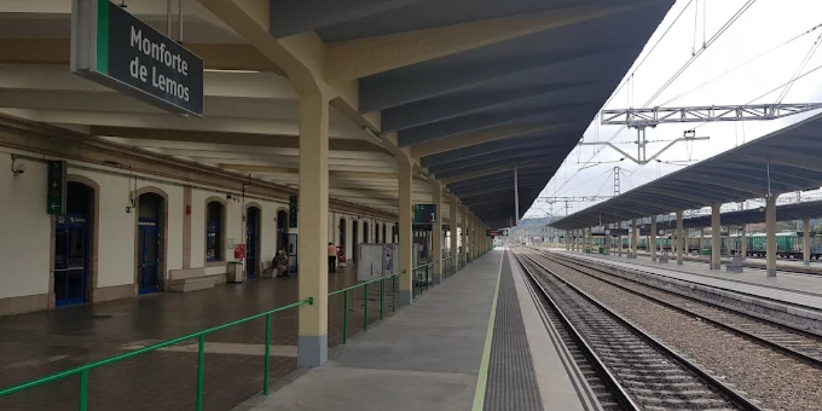 Fonestar-Megafonía Estación FFCC Monforte de Lemos- Soluciones de megafonía integradas en redes de transporte público
